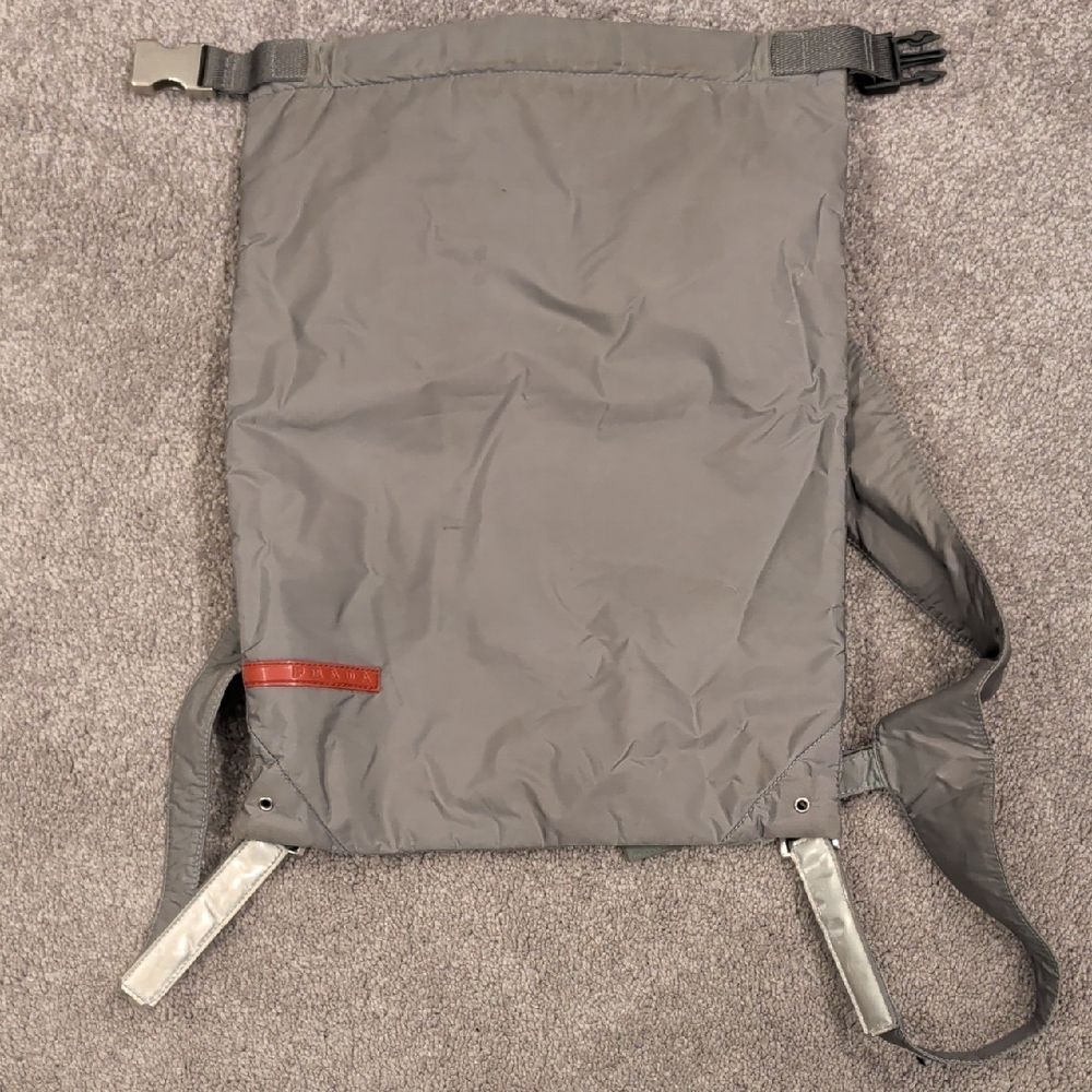 Prada Gray Backpack - image 1